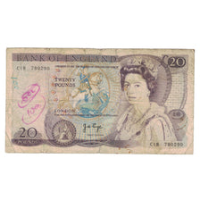 Banknot, Wielka Brytania, 20 Pounds, KM:380b, VG(8-10)