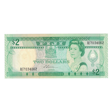 Billete, 2 Dollars, Fiji, KM:87a, SC