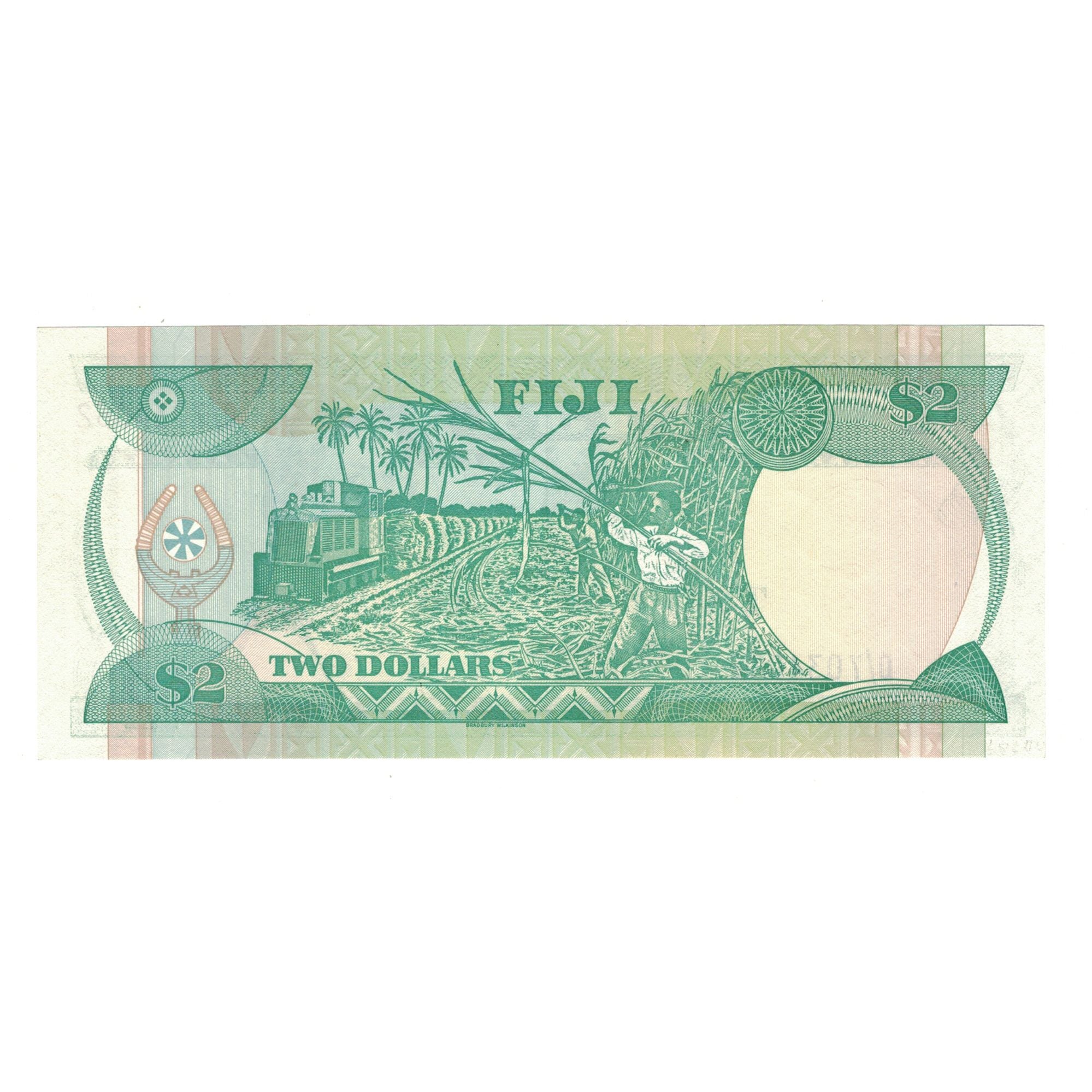 Billete, 2 Dollars, Fiji, KM:87a, SC