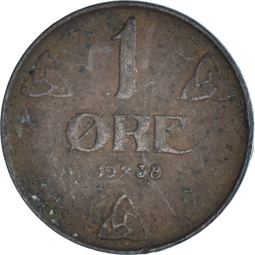 Coin, Norway, Ore, 1938