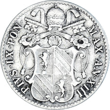 Münze, Italien Staaten, 5 Baiocchi, 1858