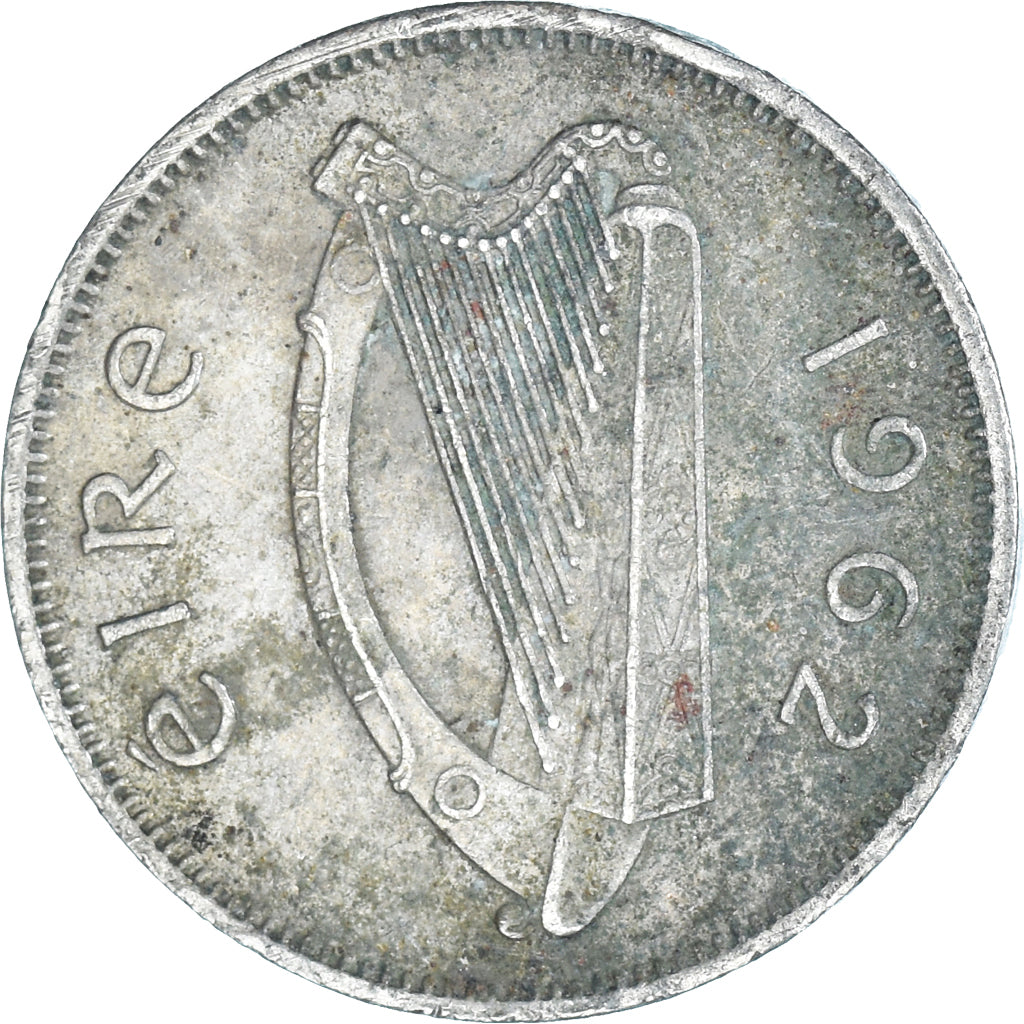 Moeda, Irlanda, 6 Pence, 1962