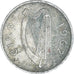 Moeda, Irlanda, 6 Pence, 1962