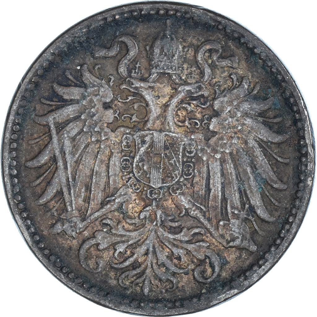 Moneta, Austria, 2 Heller, 1914