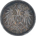 Moneta, Austria, 2 Heller, 1914