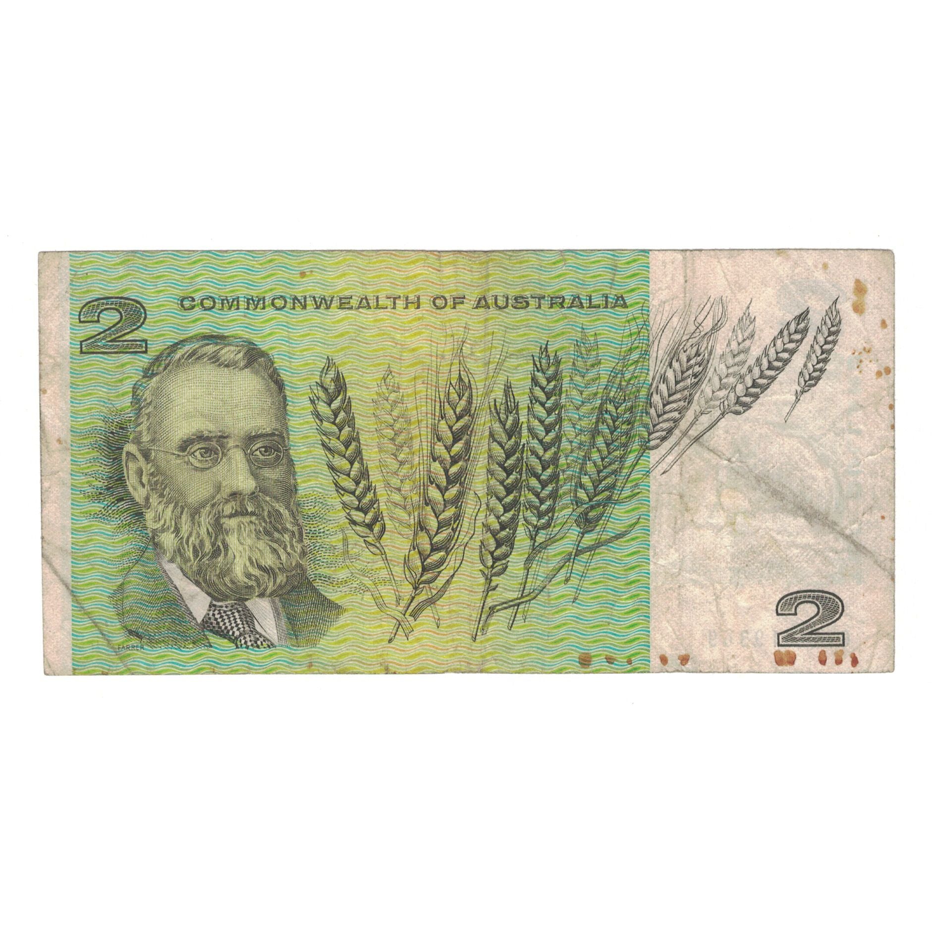 Biljet, Australië, 2 Dollars, KM:43c, B