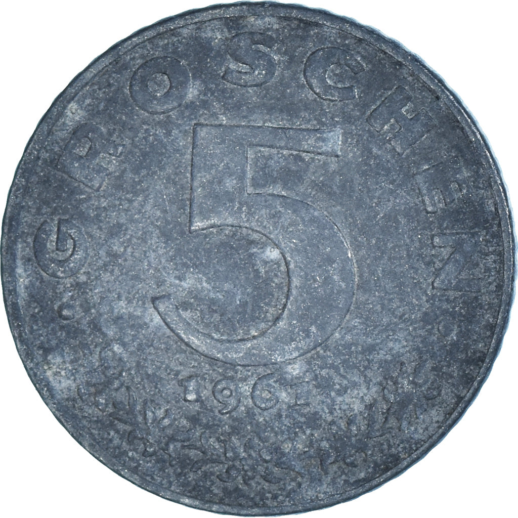 Moneta, Austria, 5 Groschen, 1961