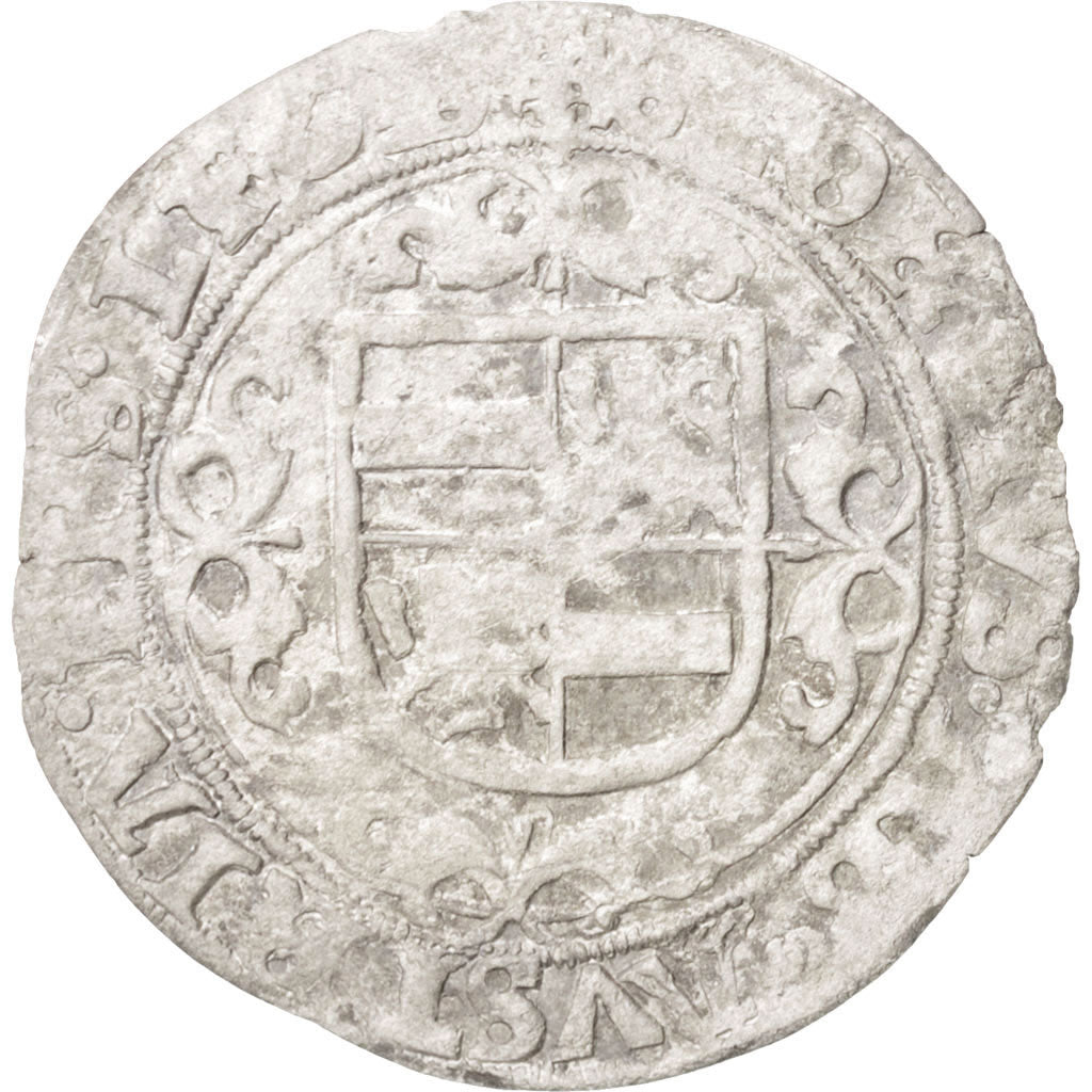 Belgium, Double Patard, 1546, Hasselt, VF(20-25), Silver, 2.97