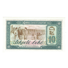 Banknote, Albania, 10 Lekë, 1976, KM:43a, UNC(65-70)