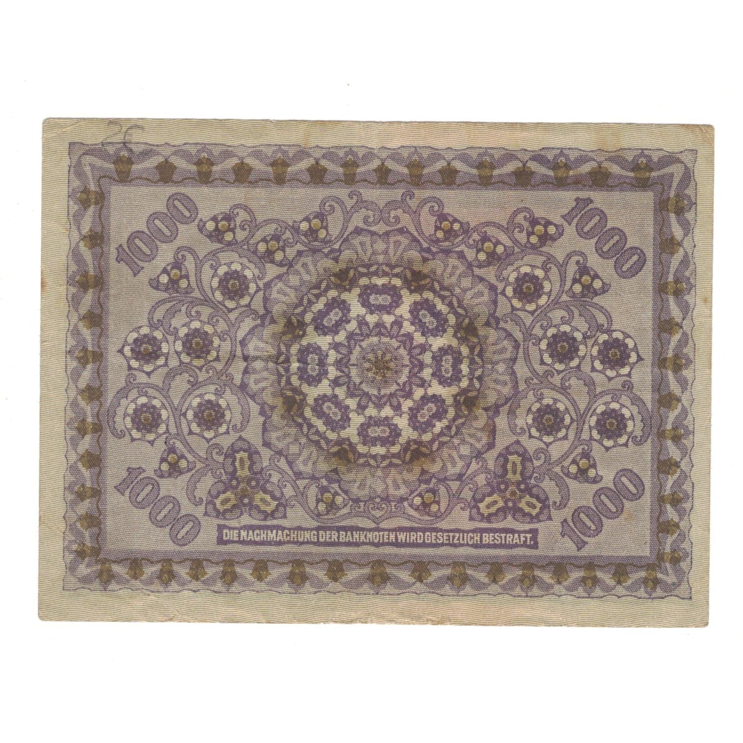 Banknote, Austria, 1000 Kronen, 1922, 1922-01-02, KM:78, EF(40-45)
