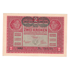 Banknote, Austria, 2 Kronen, 1917, 1917-03-01, KM:21, AU(50-53)