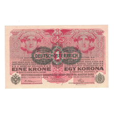 Nota, Áustria, 1 Krone, 1916, 1916-12-01, KM:20, AU(50-53)