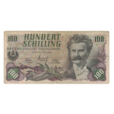 Banconote, Austria, 100 Schilling, 1960, 1960-07-01, KM:138a, MB