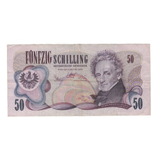 Banknote, Austria, 50 Schilling, 1970, 1970-01-02, KM:144, VF(20-25)