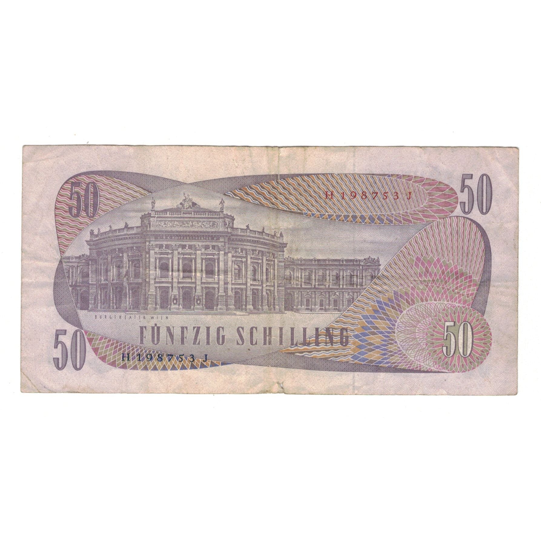 Banknote, Austria, 50 Schilling, 1970, 1970-01-02, KM:144, VF(20-25)