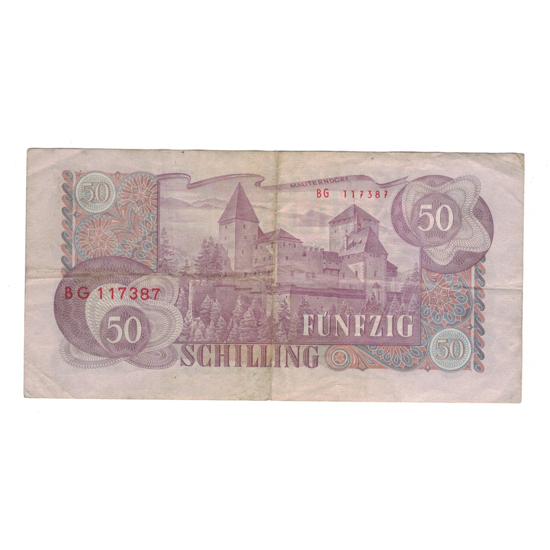 Banknote, Austria, 50 Schilling, 1962, 1962-07-02, KM:137a, VF(20-25)