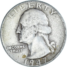 Coin, United States, Quarter, 1947