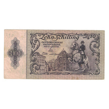 Banknote, Austria, 10 Schilling, 1950, 1950-01-02, KM:128, VF(20-25)