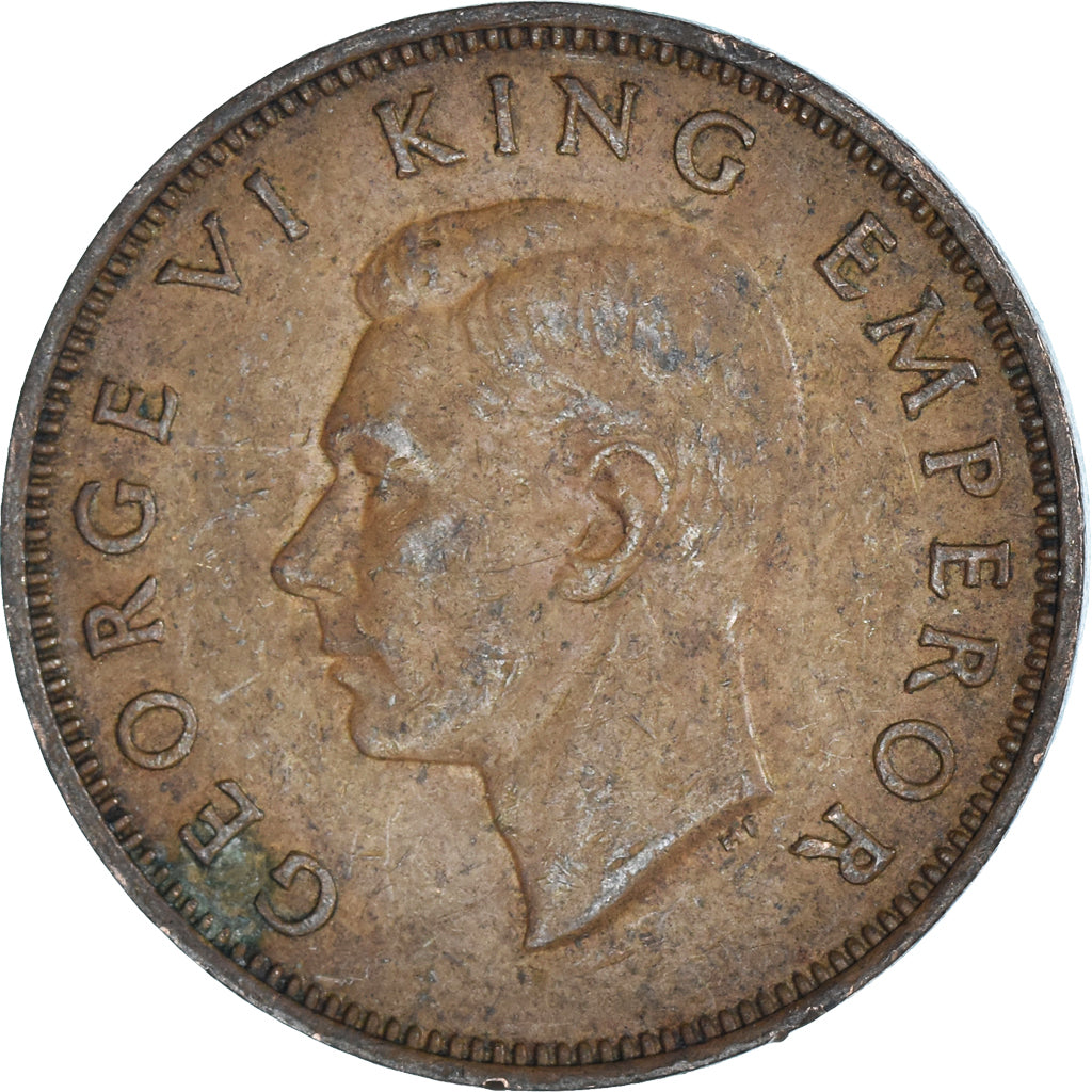 Coin, New Zealand, 1/2 Penny, 1942