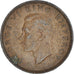 Coin, New Zealand, 1/2 Penny, 1942