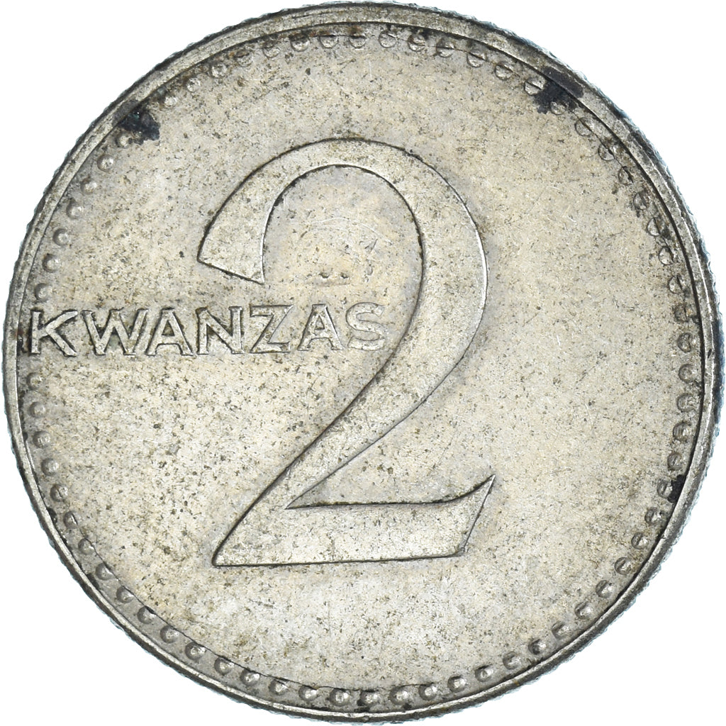 Monnaie, Angola, 2 Kwanzas, 1975