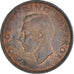 Coin, New Zealand, 1/2 Penny, 1944