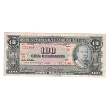 Billete, 100 Bolivianos, 1945, Bolivia, 1945-12-20, KM:147, MBC
