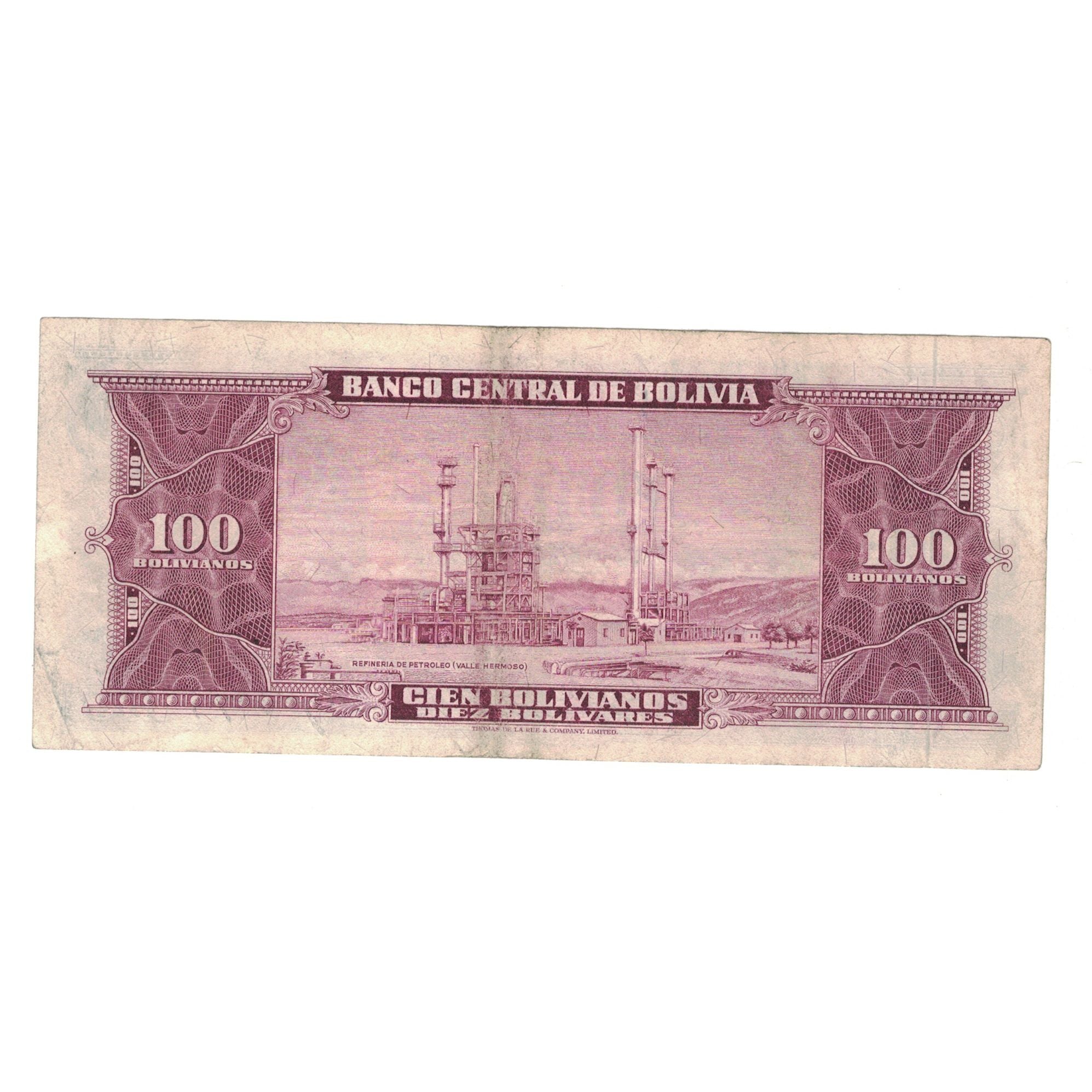 Billete, 100 Bolivianos, 1945, Bolivia, 1945-12-20, KM:147, MBC