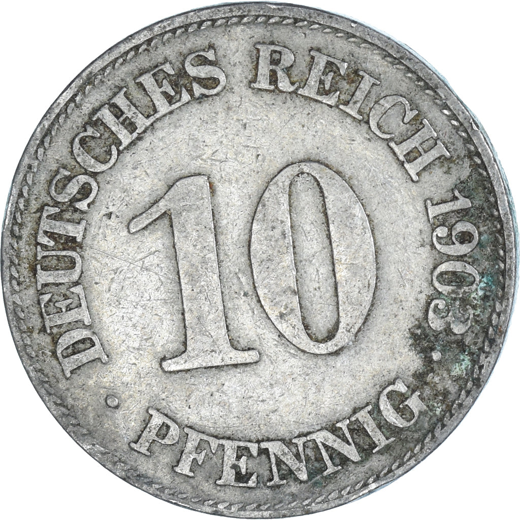 Munten, Duitsland, 10 Pfennig, 1903