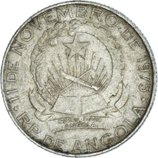 Coin, Angola, 2 Kwanzas, 1975