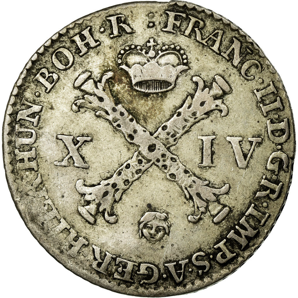 Moneta, Paesi Bassi austriaci, Franz II, 14 Liards, 14 Oorden, 1793, Brussels