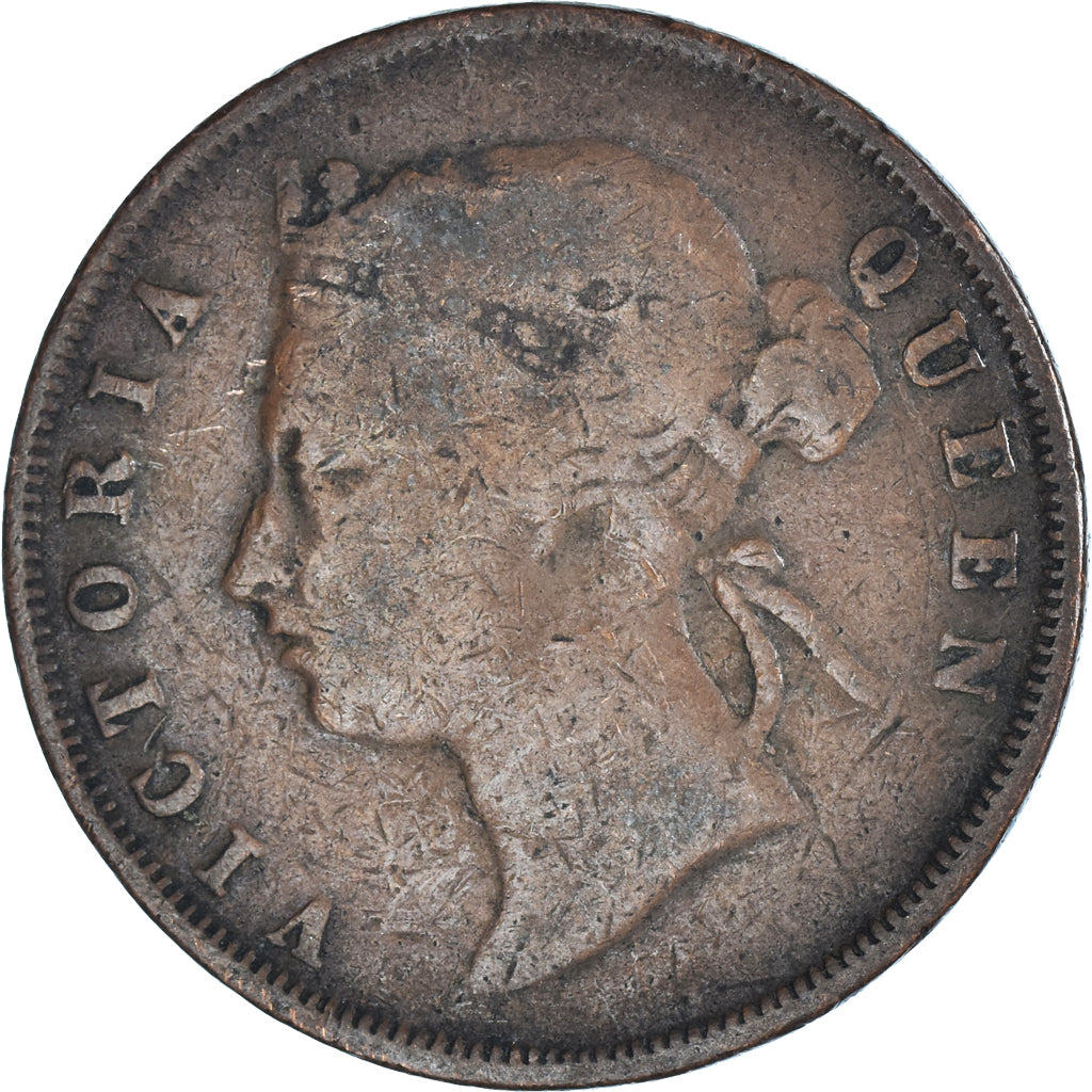 Monnaie, Établissements des détroits, Cent, 1897