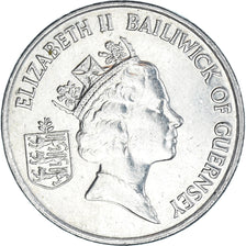 Monnaie, Guernesey, 10 Pence, 1992