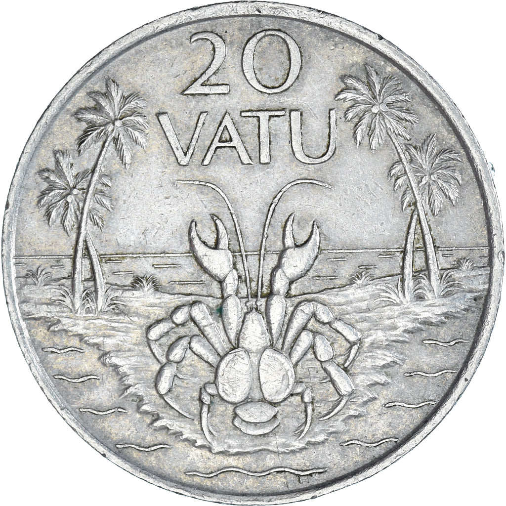 Coin, Vanuatu, 20 Vatu, 1983