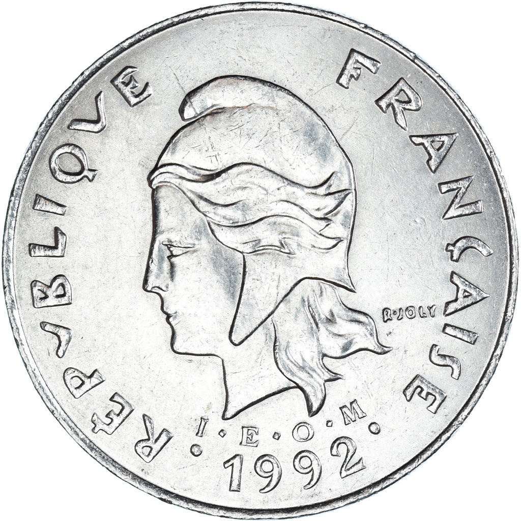 Monnaie, Nouvelle-Calédonie, 50 Francs, 1992