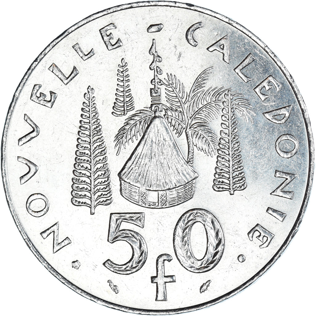 Monnaie, Nouvelle-Calédonie, 50 Francs, 1992