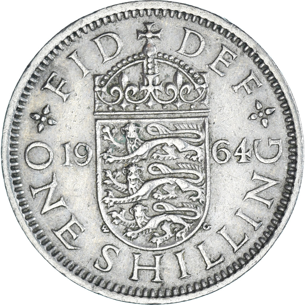 Coin, Great Britain, Shilling, 1964