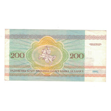 Nota, Bielorrússia, 200 Rublei, 1992, KM:9, EF(40-45)