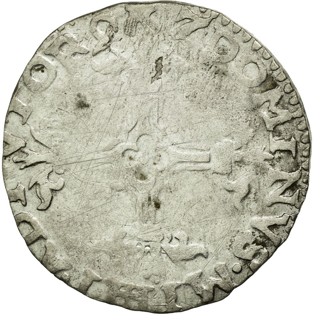 Coin, Belgium, 1/20 Ecu, 1597, Tournai, VF(30-35), Silver