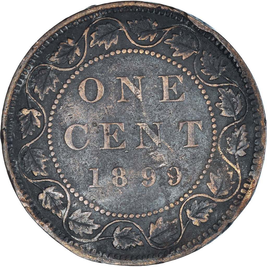 Moneda, Canadá, Cent, 1899