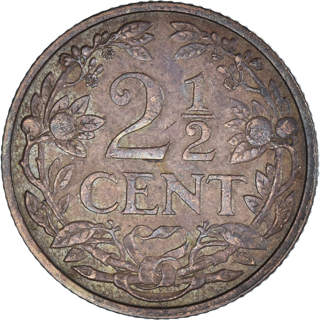 Moneta, Paesi Bassi, 2-1/2 Cent, 1912