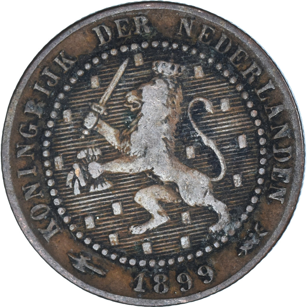 Monnaie, Pays-Bas, Cent, 1899