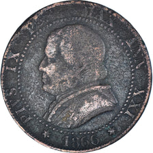 Moneta, Vaticano, Soldo, 1866