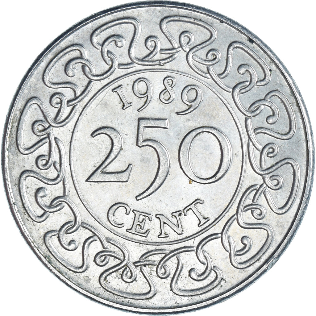 Moneda, Surinam, 250 Cents, 1989