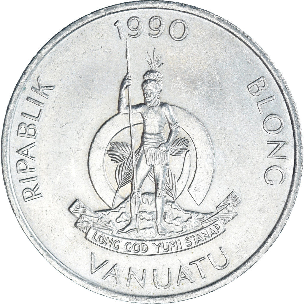 Moneta, Vanuatu, 50 Vatu, 1990