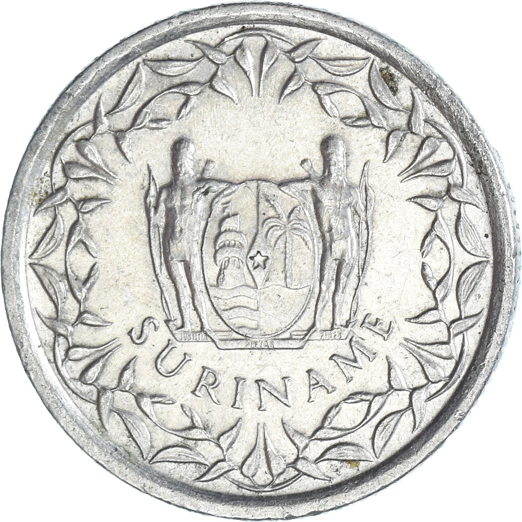 Coin, Surinam, 25 Cents, 1988