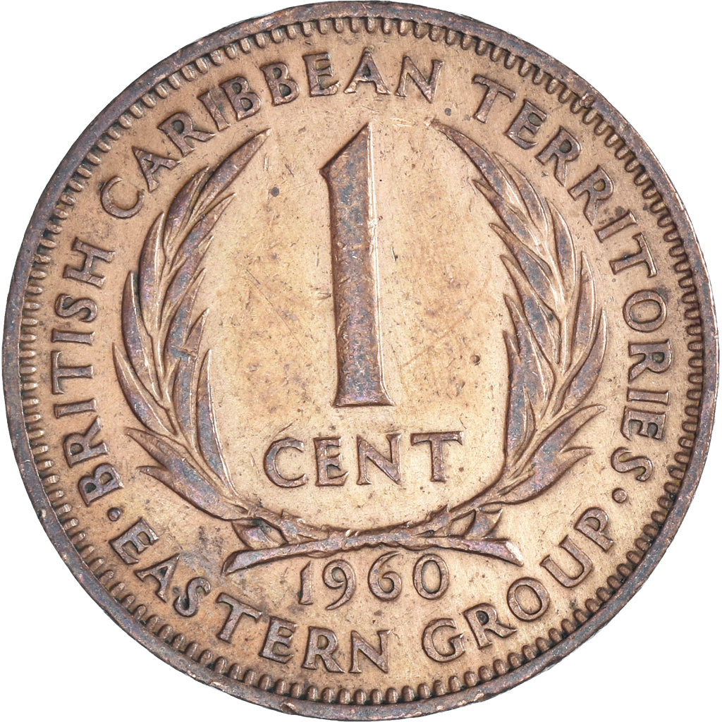 Münze, British Caribbean Territories, Cent, 1960