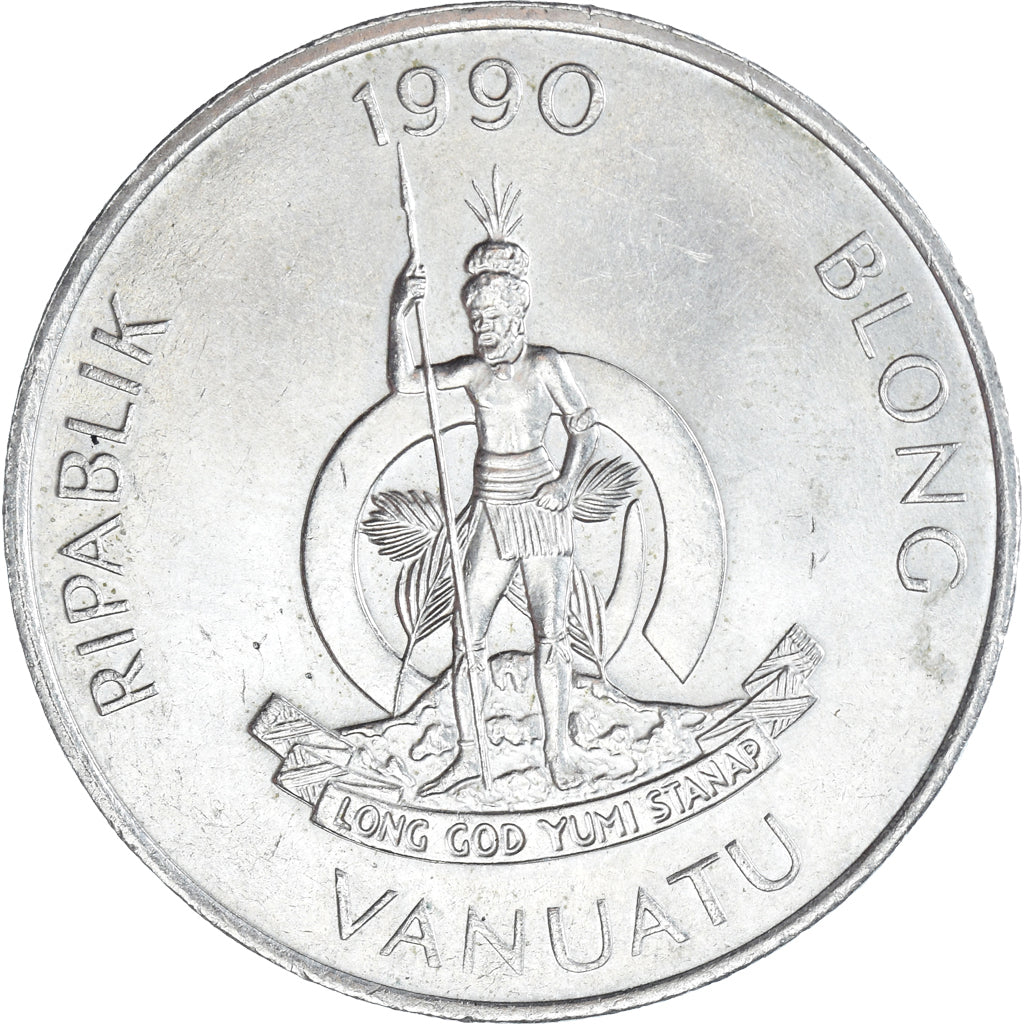 Monnaie, Vanuatu, 50 Vatu, 1990