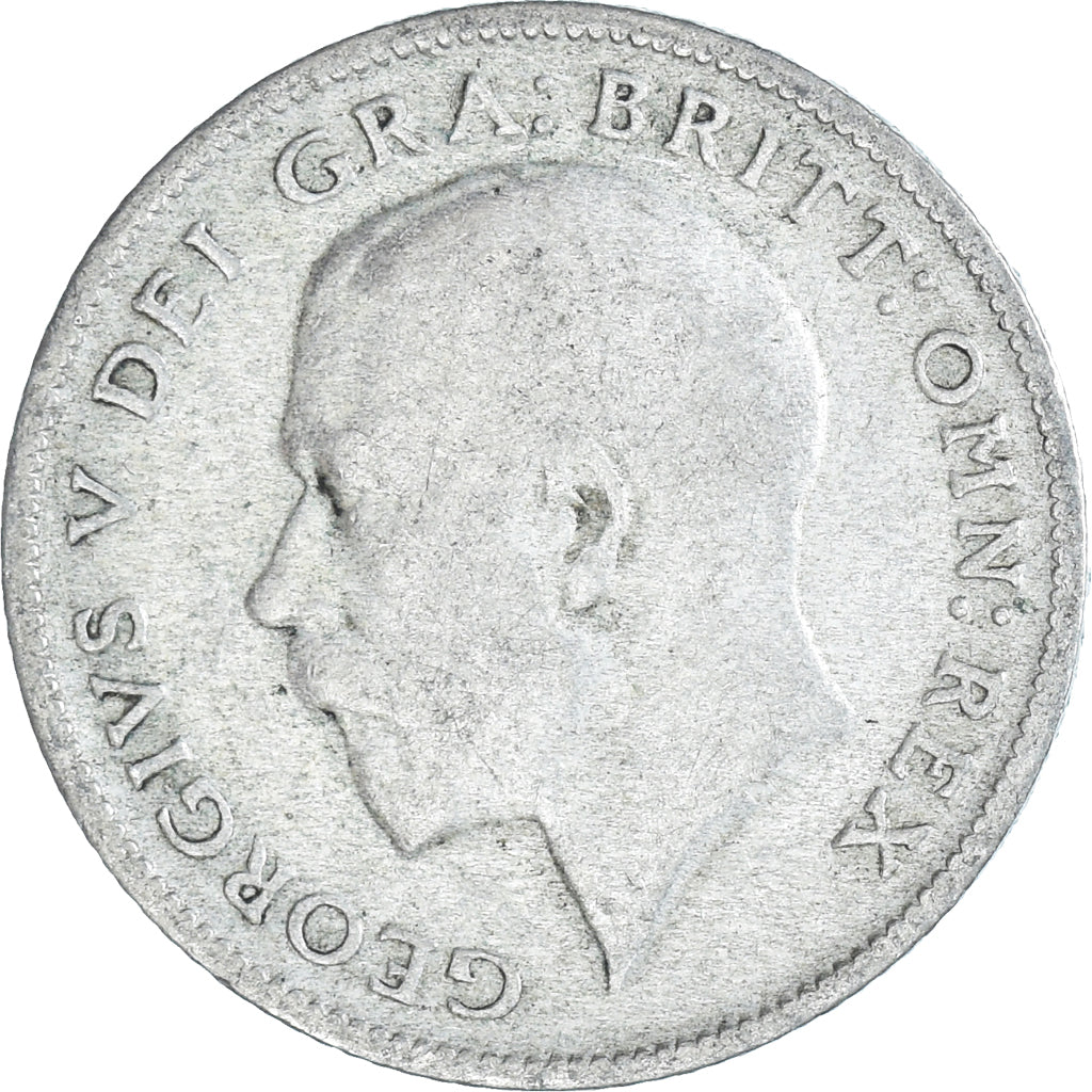 Munten, Groot Bretagne, 6 Pence, 1922