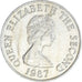 Monnaie, Jersey, 10 Pence, 1987